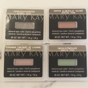 Lot of 4 Mary Kay Mineral Eye Color